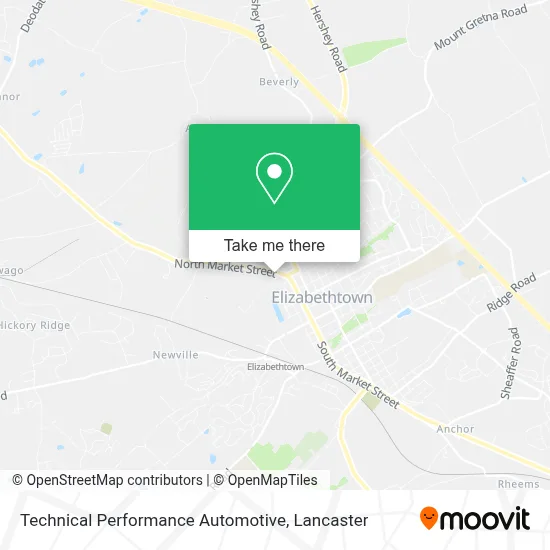 Technical Performance Automotive map