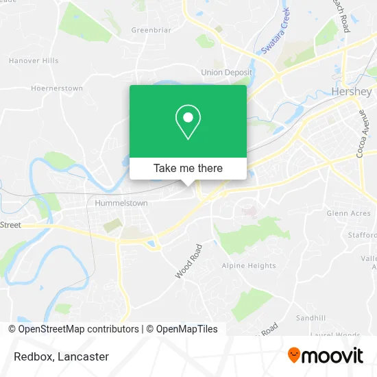 Redbox map