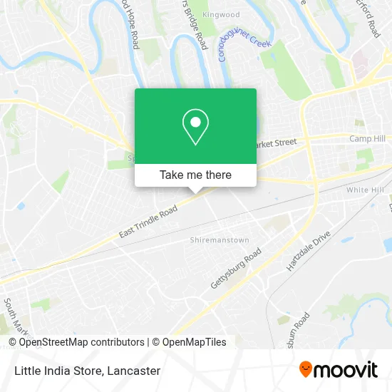 Little India Store map