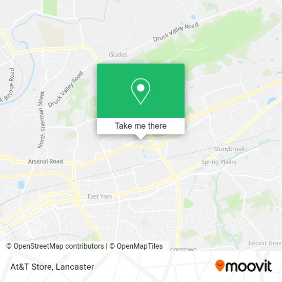 At&T Store map