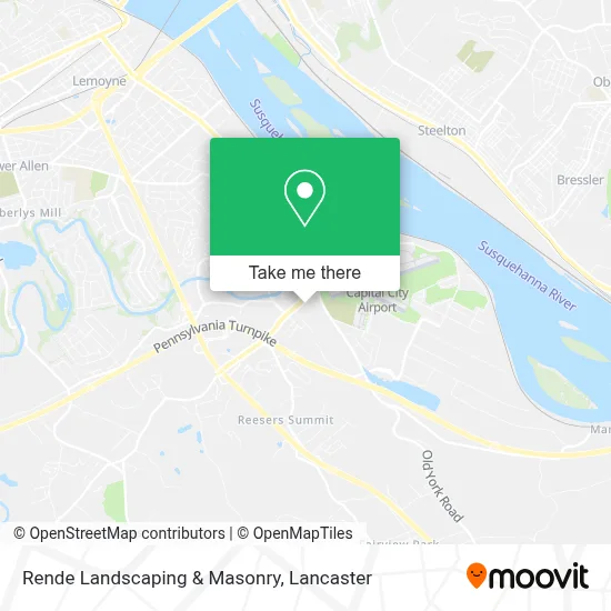 Rende Landscaping & Masonry map