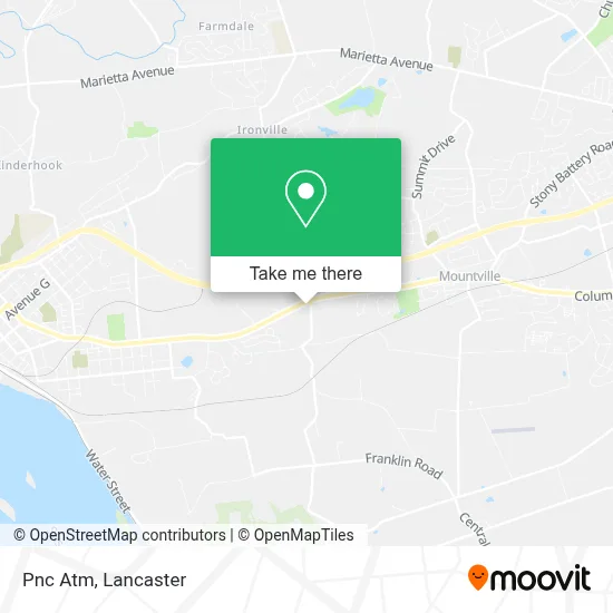 Pnc Atm map
