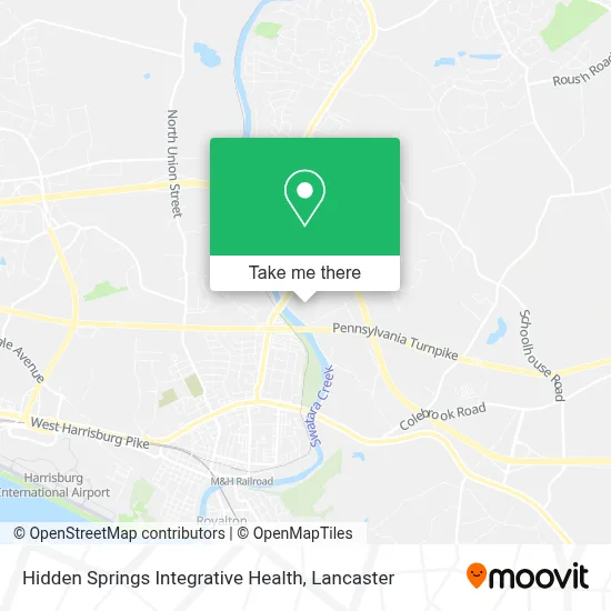 Hidden Springs Integrative Health map