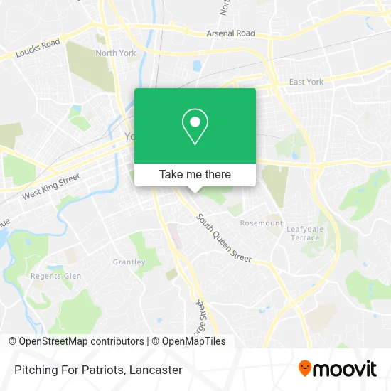 Pitching For Patriots map