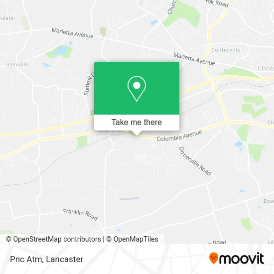 Pnc Atm map