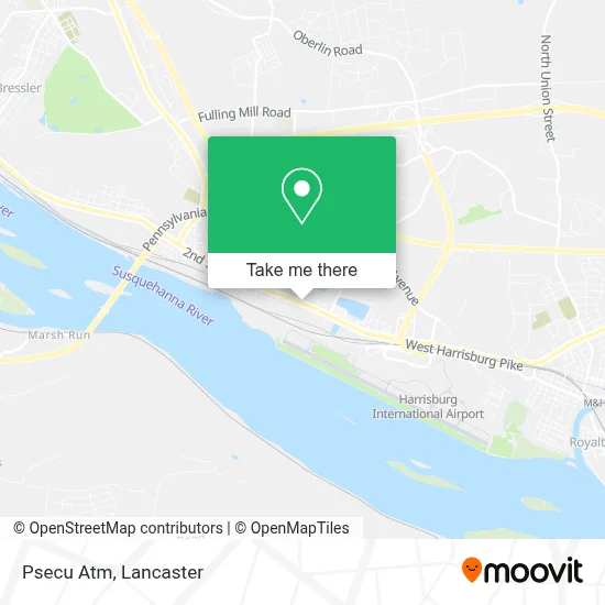 Psecu Atm map