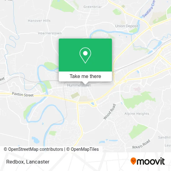 Redbox map