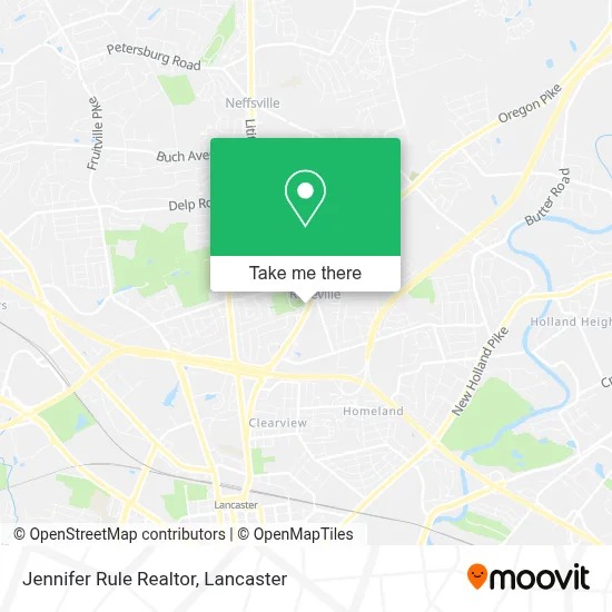 Jennifer Rule Realtor map