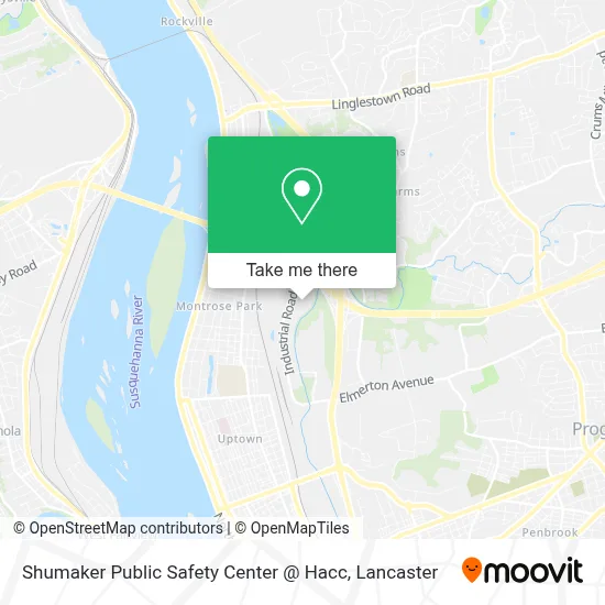 Shumaker Public Safety Center @ Hacc map