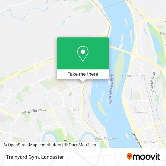 Trainyard Gym map