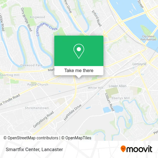 Smartfix Center map