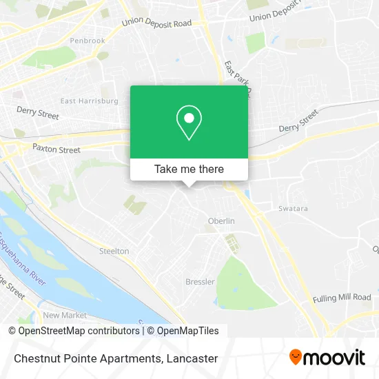 Chestnut Pointe Apartments map
