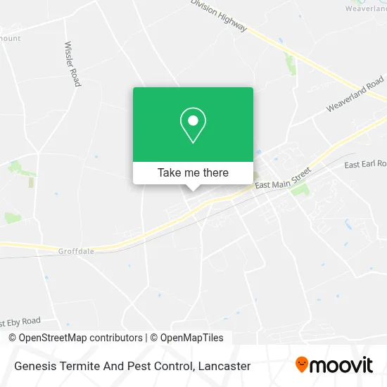 Genesis Termite And Pest Control map