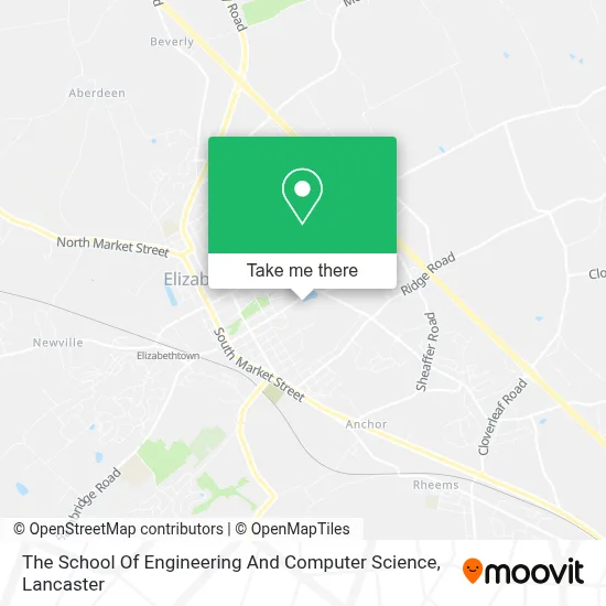 The School Of Engineering And Computer Science map