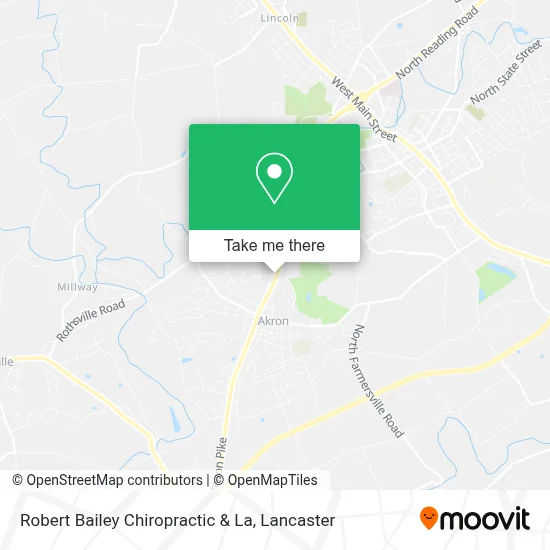 Robert Bailey Chiropractic & La map