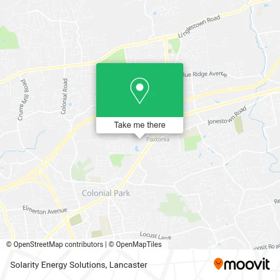 Solarity Energy Solutions map