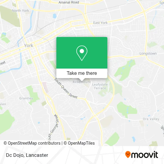Dc Dojo map