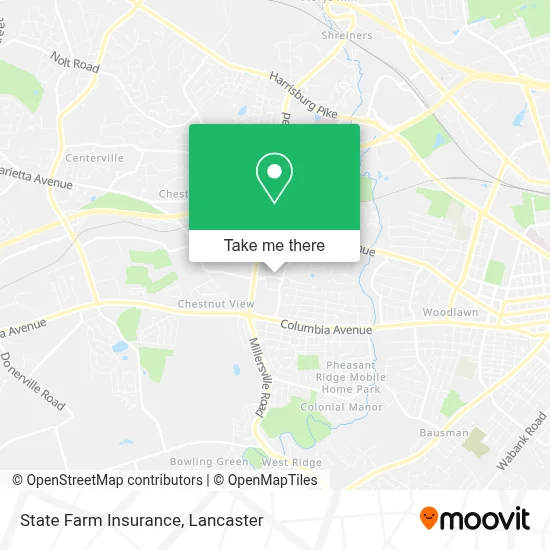 State Farm Insurance map