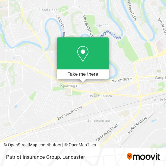 Patriot Insurance Group map