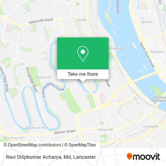 Ravi Dilipkumar Acharya, Md map