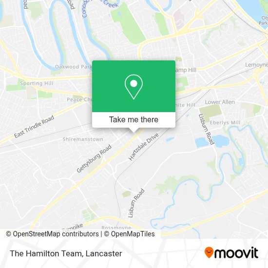 The Hamilton Team map