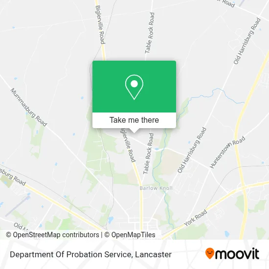Department Of Probation Service map