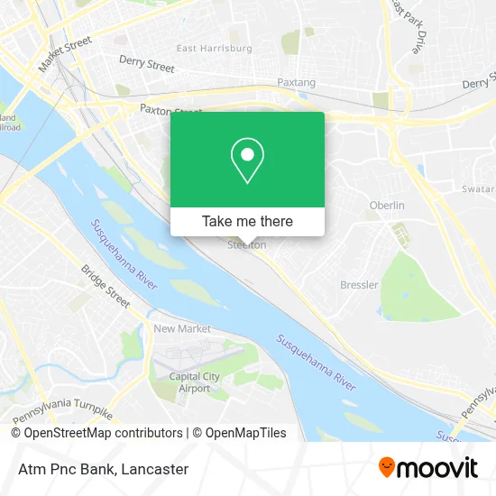 Atm Pnc Bank map
