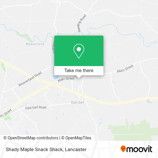 Shady Maple Snack Shack map