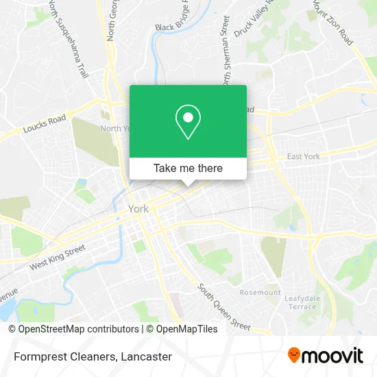 Formprest Cleaners map