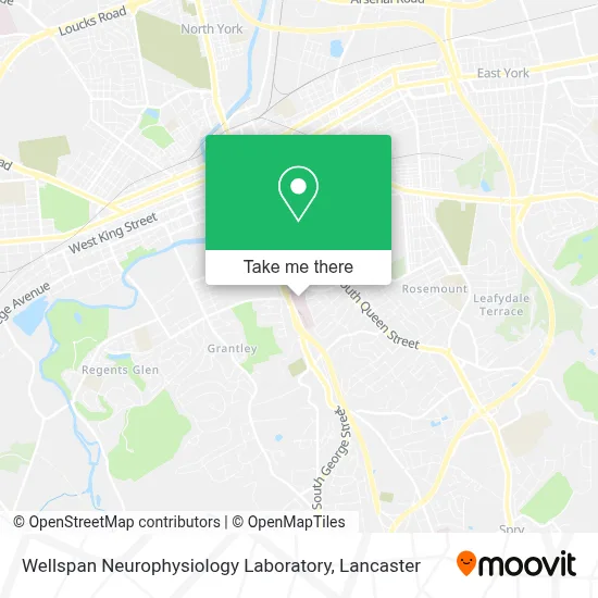 Wellspan Neurophysiology Laboratory map
