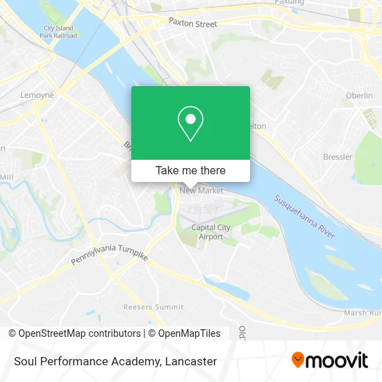 Soul Performance Academy map