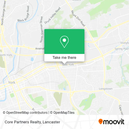 Core Partners Realty map