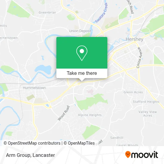 Arm Group map