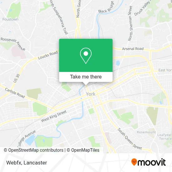 Webfx map