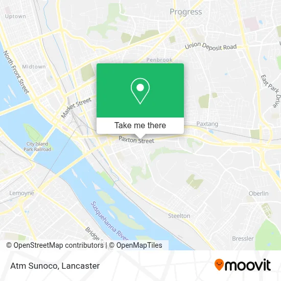 Atm Sunoco map