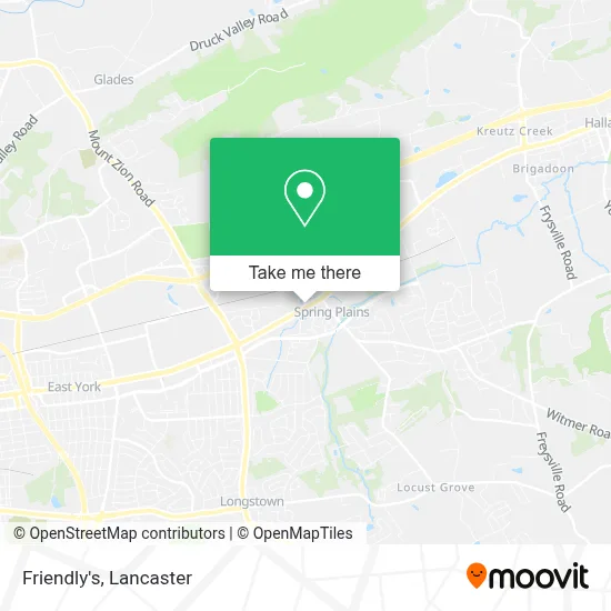Friendly's map