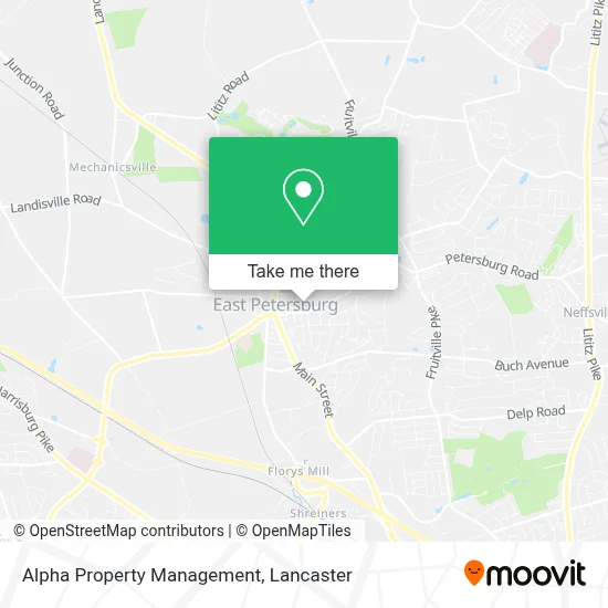 Alpha Property Management map