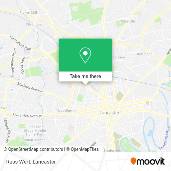 Russ Wert map