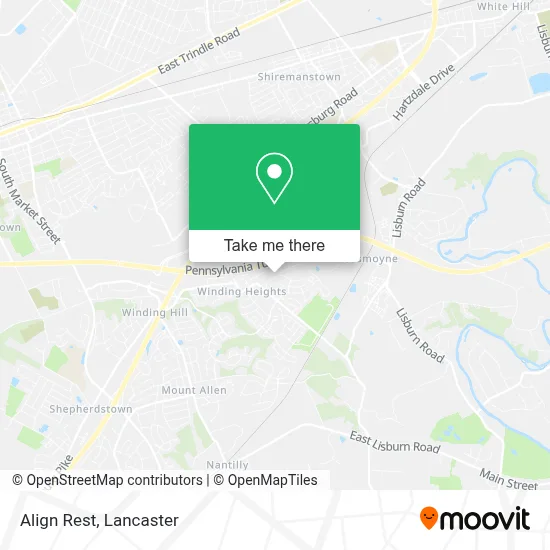 Align Rest map