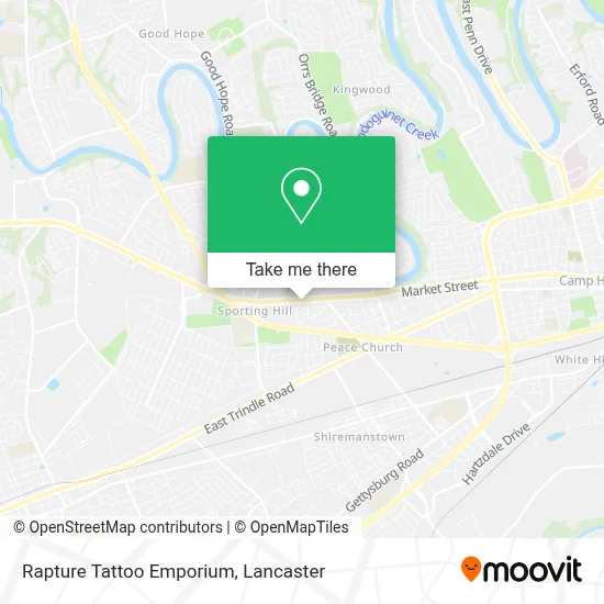Rapture Tattoo Emporium map