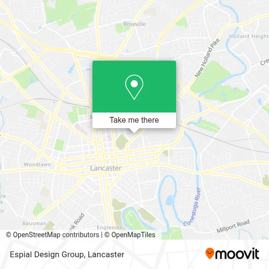 Espial Design Group map