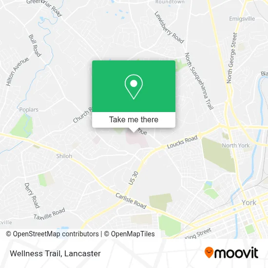 Wellness Trail map