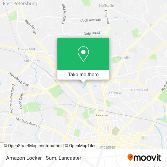 Amazon Locker - Sum map