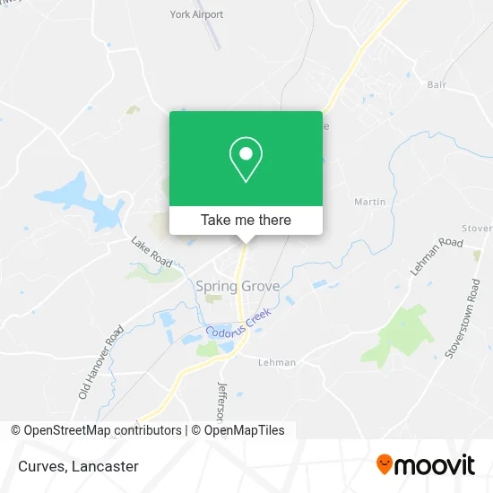 Curves map