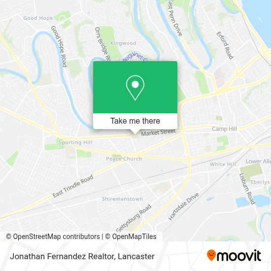 Jonathan Fernandez Realtor map