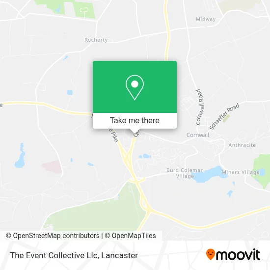 The Event Collective Llc map