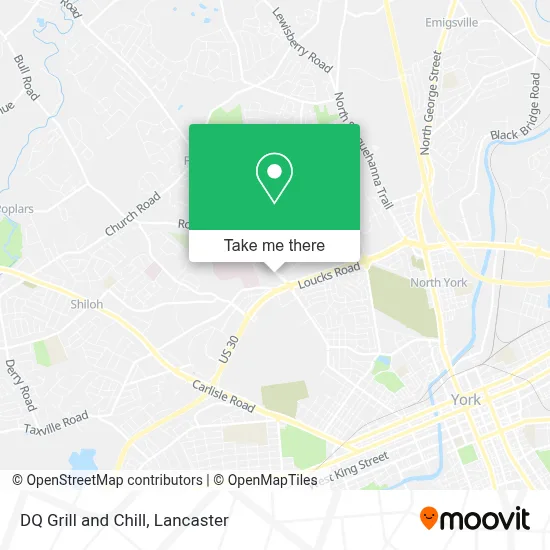 Dq Grill And Chill map