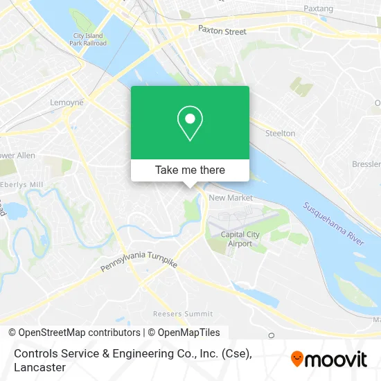 Controls Service & Engineering Co., Inc. (Cse) map