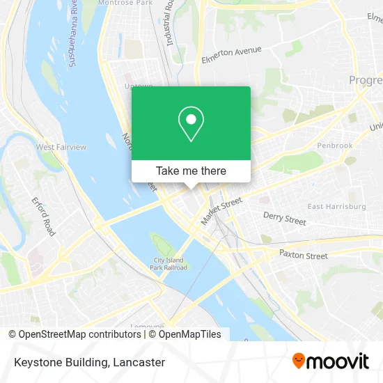 Keystone Building map