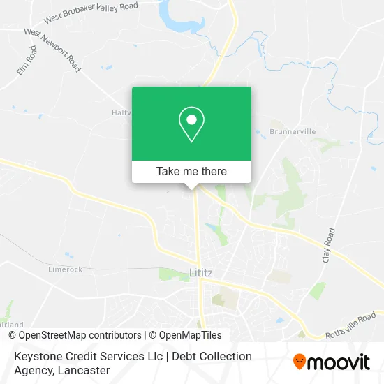 Keystone Credit Services Llc | Debt Collection Agency map